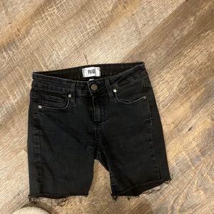 Black jean shorts! size 24!